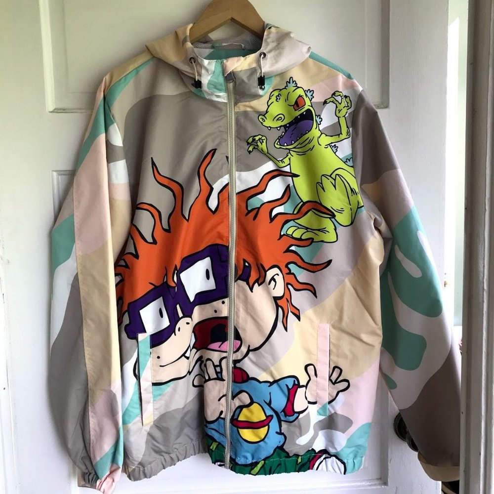 NWOT Members Only x Nickelodeon Windbreaker Lg.